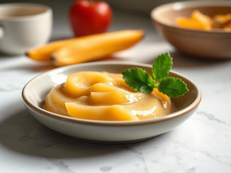 First-stage baby food puree