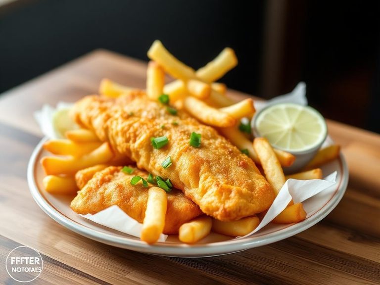 Fish and Chips (often used as the fish)