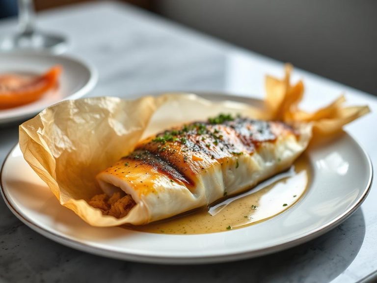 Fish en Papillote