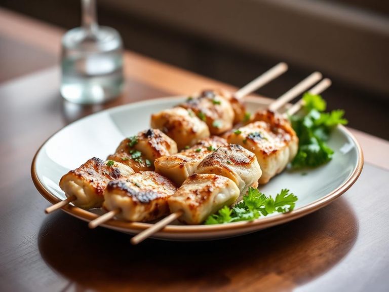 Fish Souvlaki