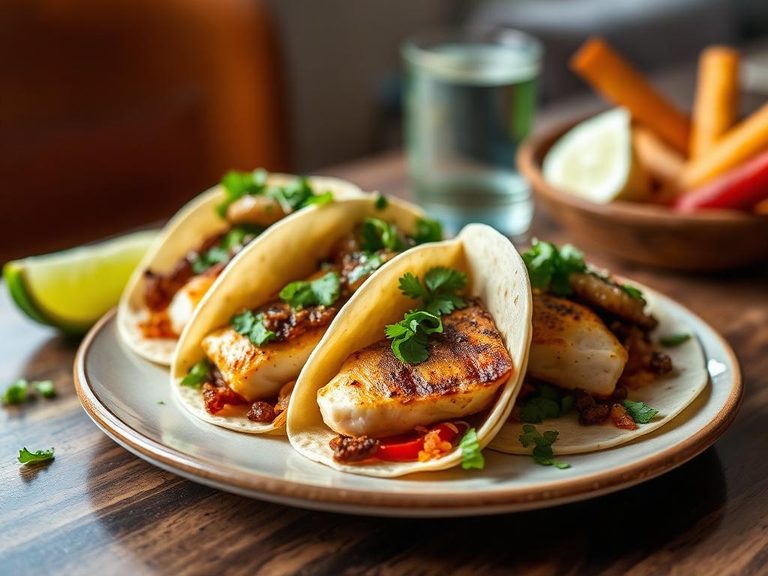 Fish Tacos with Drum