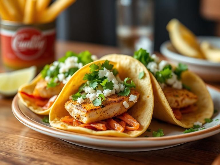 Fish Tacos with Pout