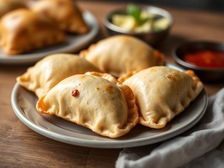 Flaky pastry for empanadas