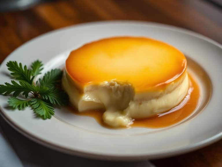 Flan de Queso