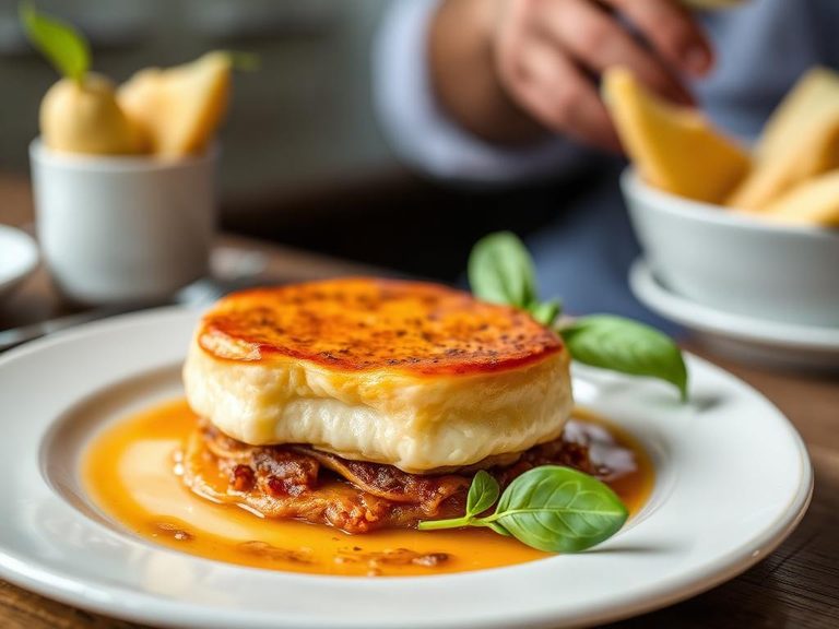 Flan napolitano