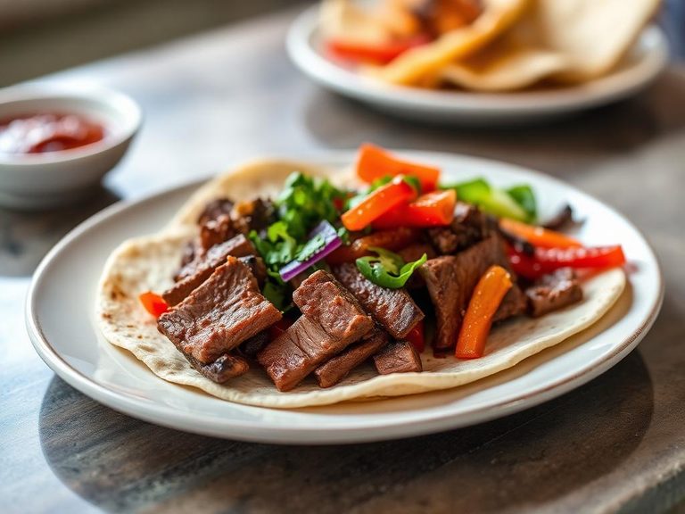 Flank Steak Fajitas