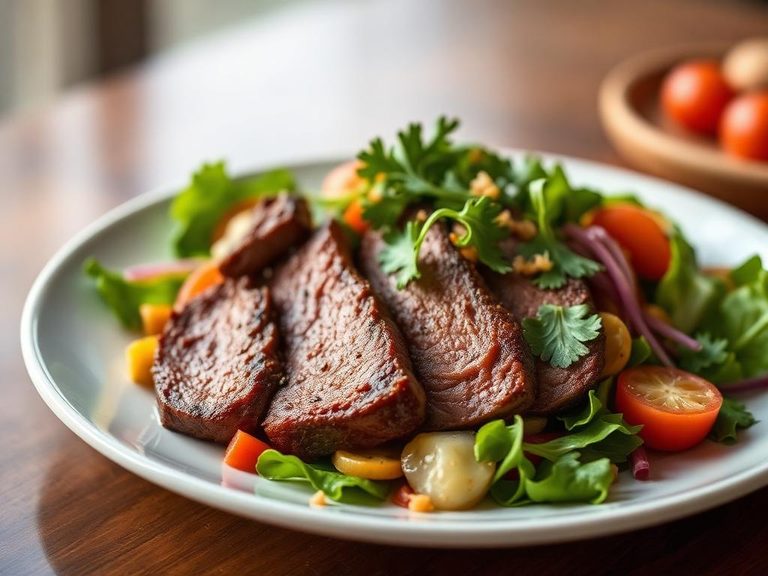 Flank Steak Salad