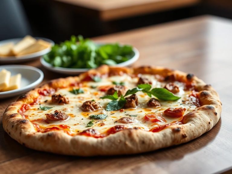 Flatbread pizza