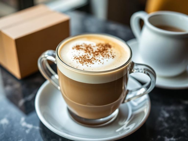 Flavored Decaf Latte