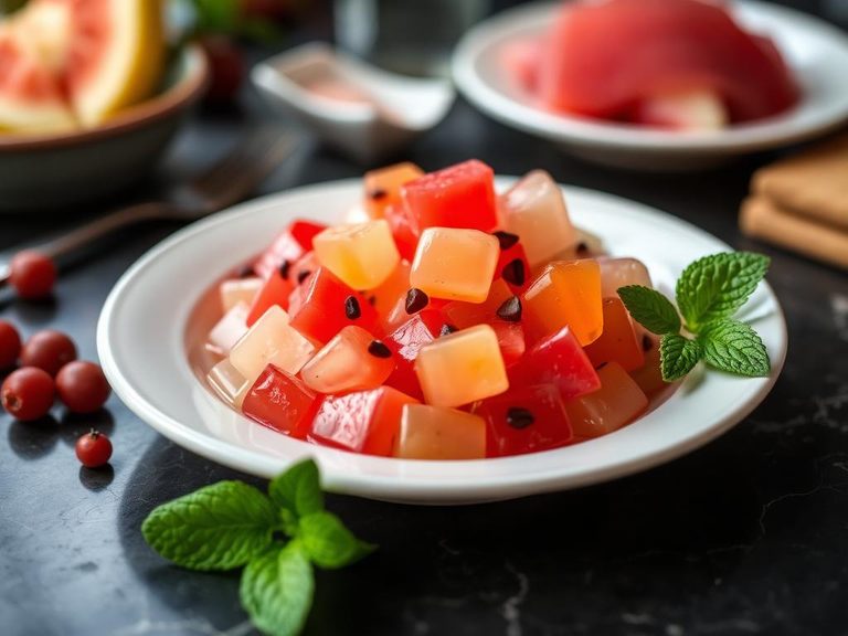 Flavored Gelatin or Jello Salad