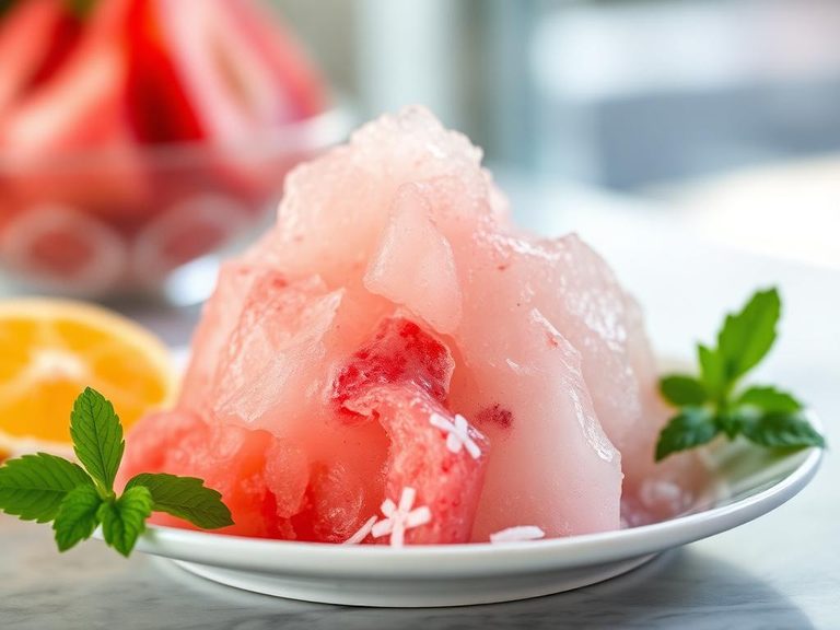 Flavored Italian Ice