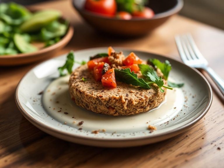 Flax egg as a vegan binder