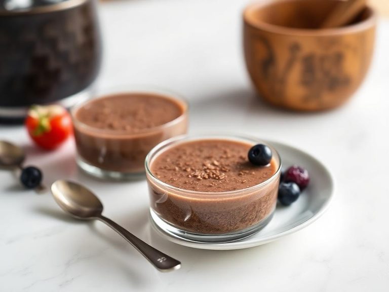 Flaxseed pudding