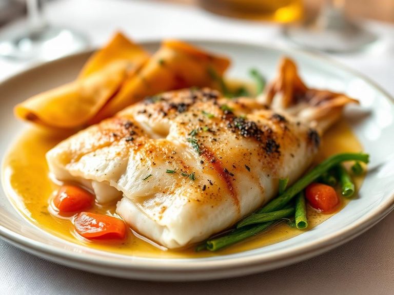 Flounder en Papillote