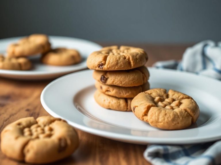 Flourless Peanut Butter Cookies
