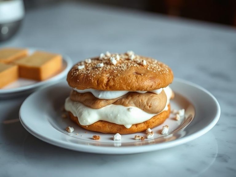 Fluffernutter (with marshmallow fluff)