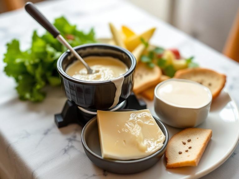 Fondue au Fromage de Chèvre