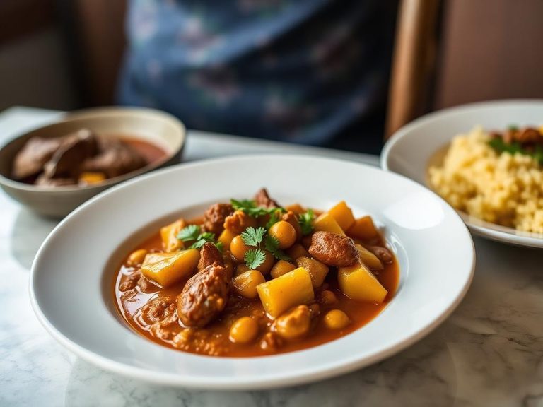 Fonio with Groundnut Stew