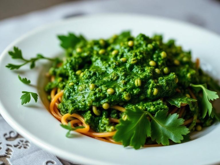 Foraged Greens Pesto