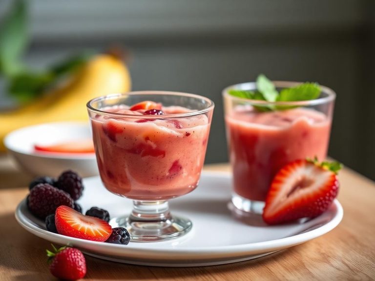 Formula-blended fruit puree