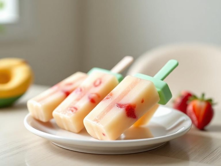 Formula popsicles for teething