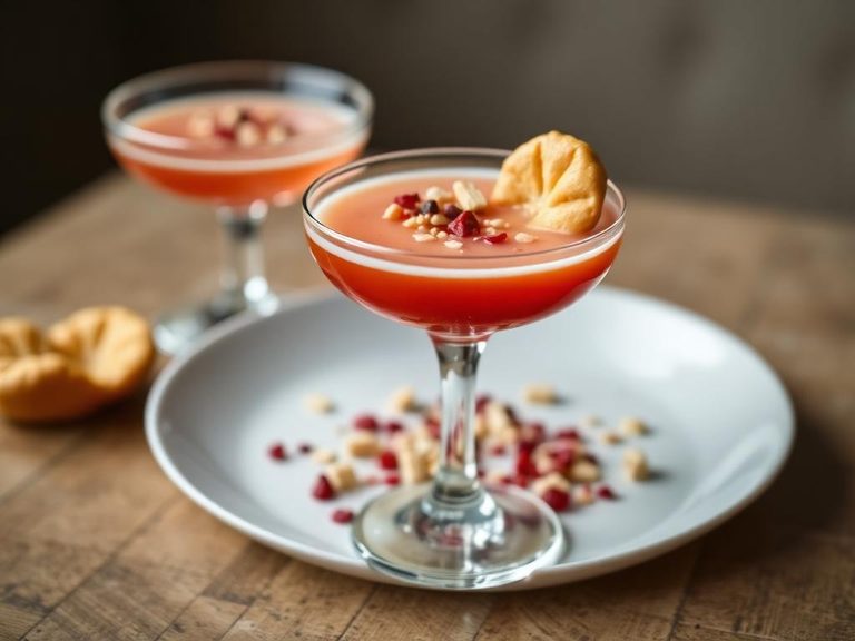 Fortune Cookie Martini Garnish