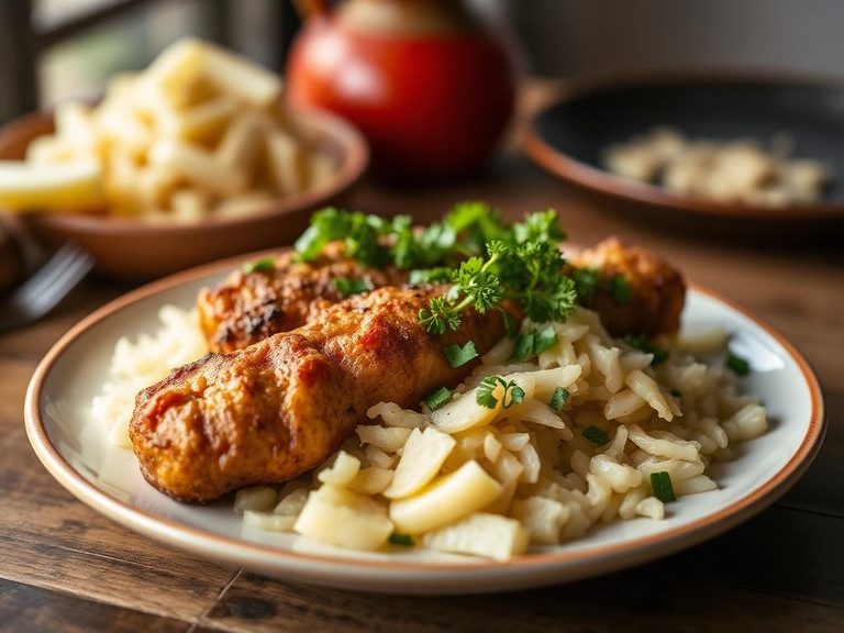Frankfurter and sauerkraut