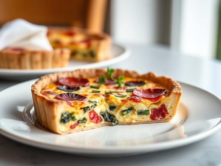 Frankfurter quiche