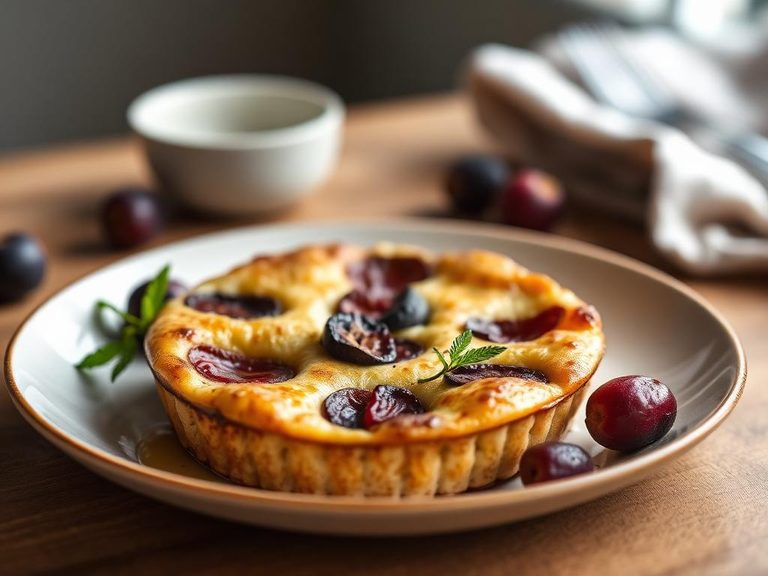 French Clafoutis with Prunes