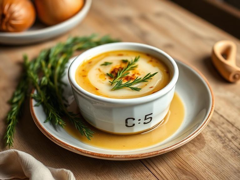 French onion soup (as a base)