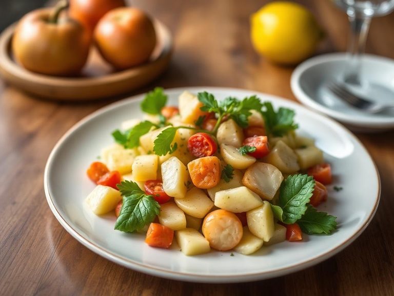 French Salade de Pommes de Terre