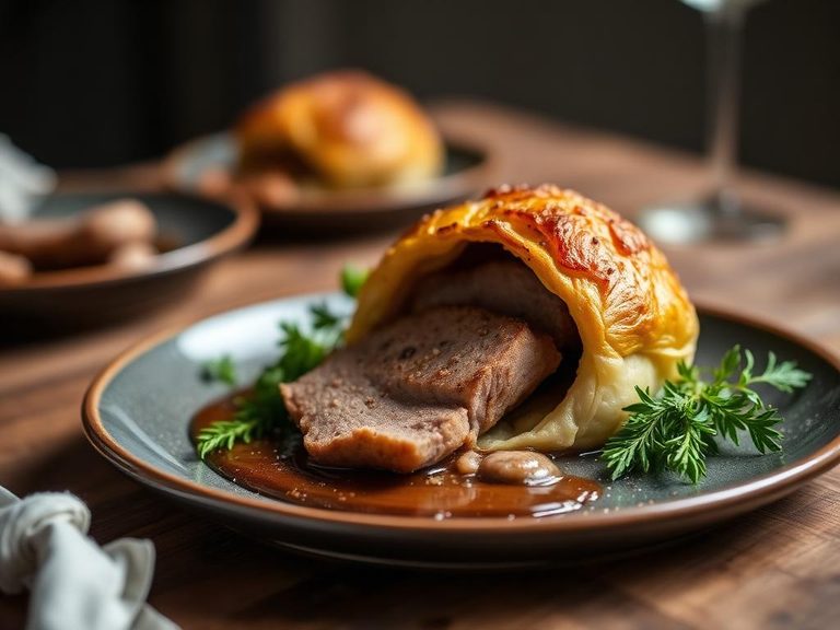 French Veal en Croûte