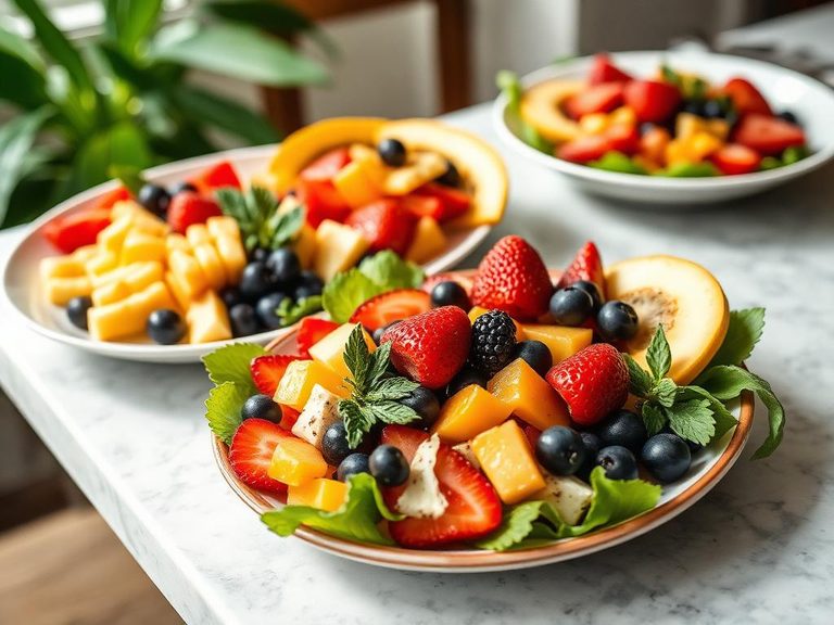 Fresh fruit platters