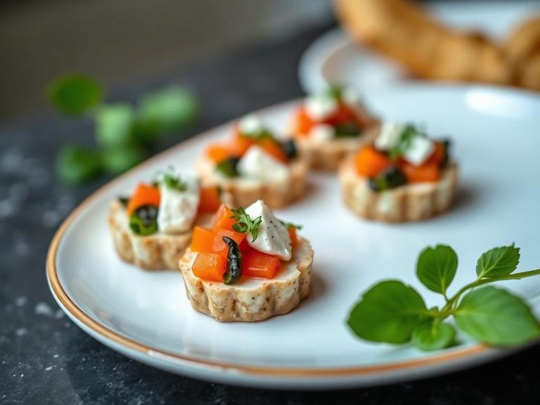 Fresh Goat Cheese Appetizers