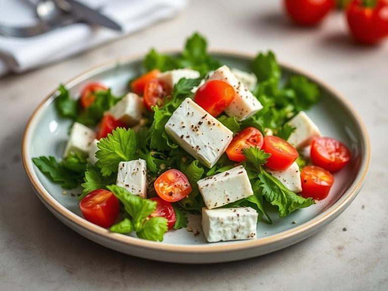 Fresh Goat Cheese Salad