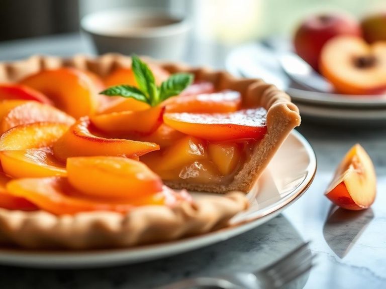 Fresh Peach Pie