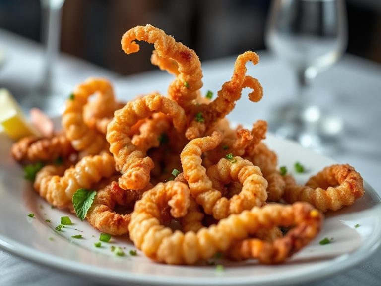 Fried Calamari (Calamari Fritti)