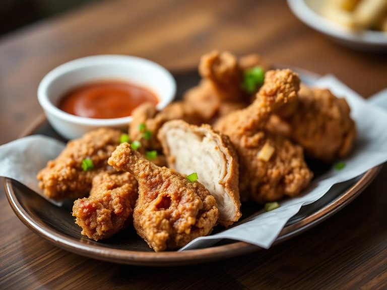 Fried Chicken Gizzards