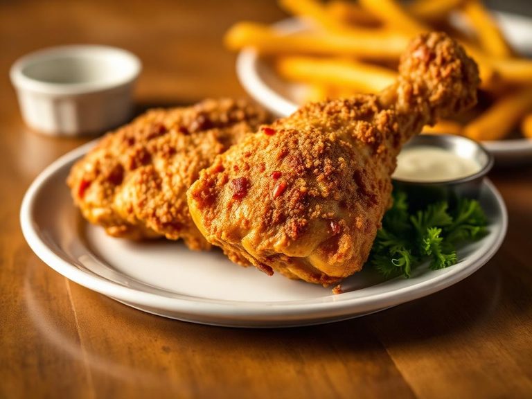 Fried Chicken Leg Quarter