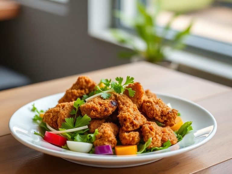 Fried Chicken Salad Bowl