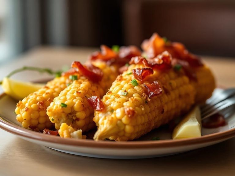 Fried Corn with Bacon