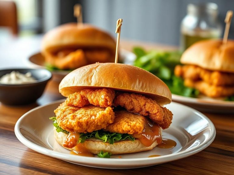 Fried Fish Sandwiches