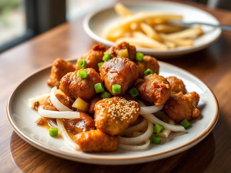 Fried Kidneys with Onions