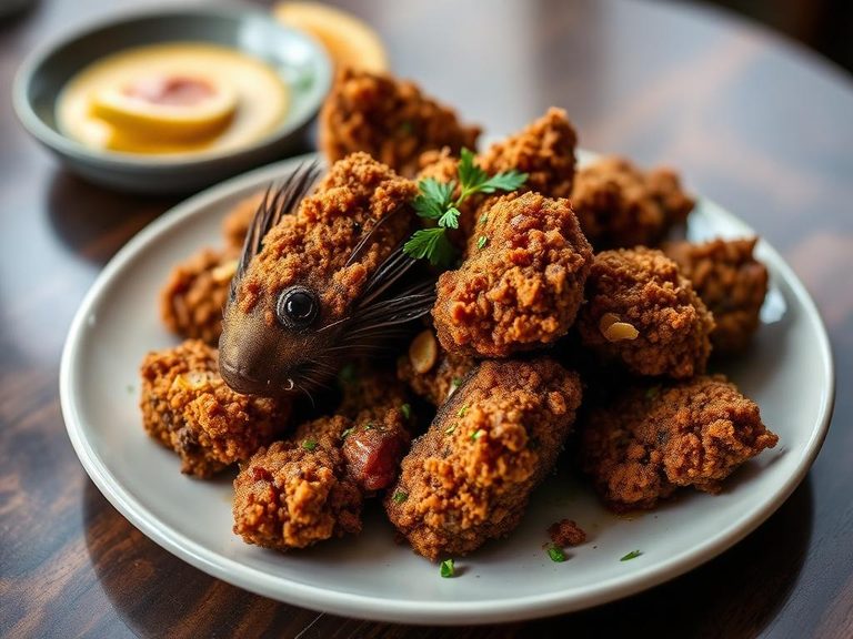 Fried Opossum