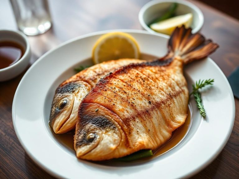Fried pike fillets