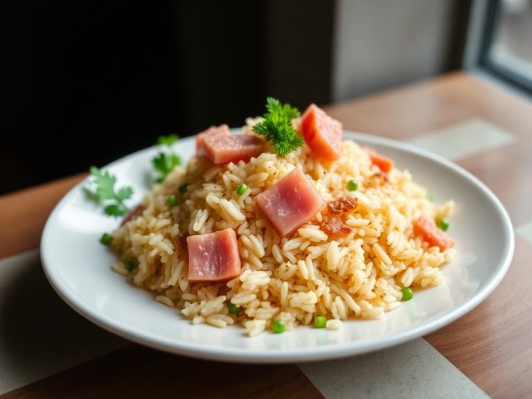Fried Rice with Ham