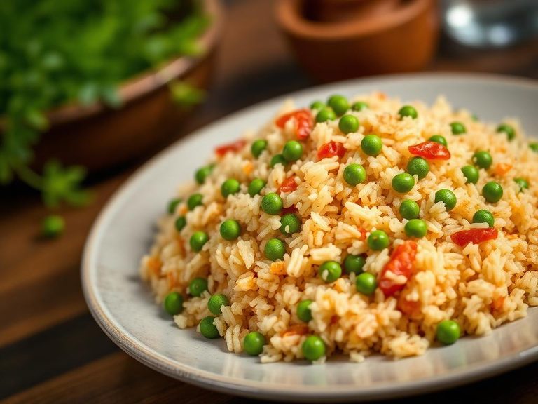 Fried Rice with Peas (Chinese)