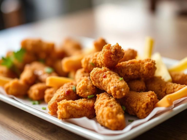 Fried snacks (e.g., plantain chips)