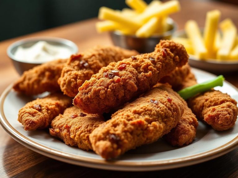 Fried turkey tenders