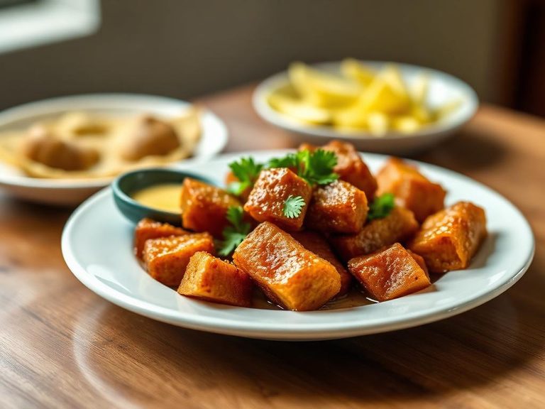 Fried yam (Dundun)
